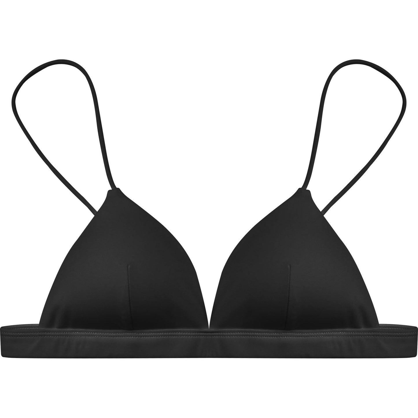 FREEDOMBEAUTY | 810 European and American sexy triangle cup summer doba saddle quick-drying swimsuit bikini small chest French back bra
