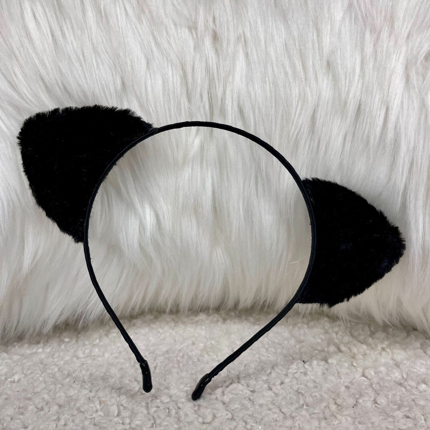 FREEDOMBEAUTY | FQ2940 Lace bow pleated edge three-point bra panties leg ring cat ears cute sex suit