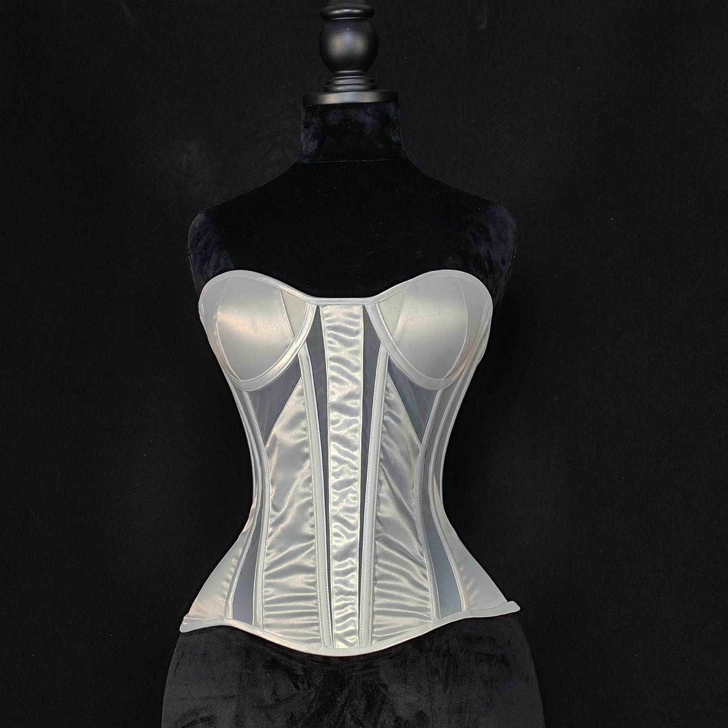 Freedombeauty | 759 breast cup mesh bra wedding dress base perspective cool