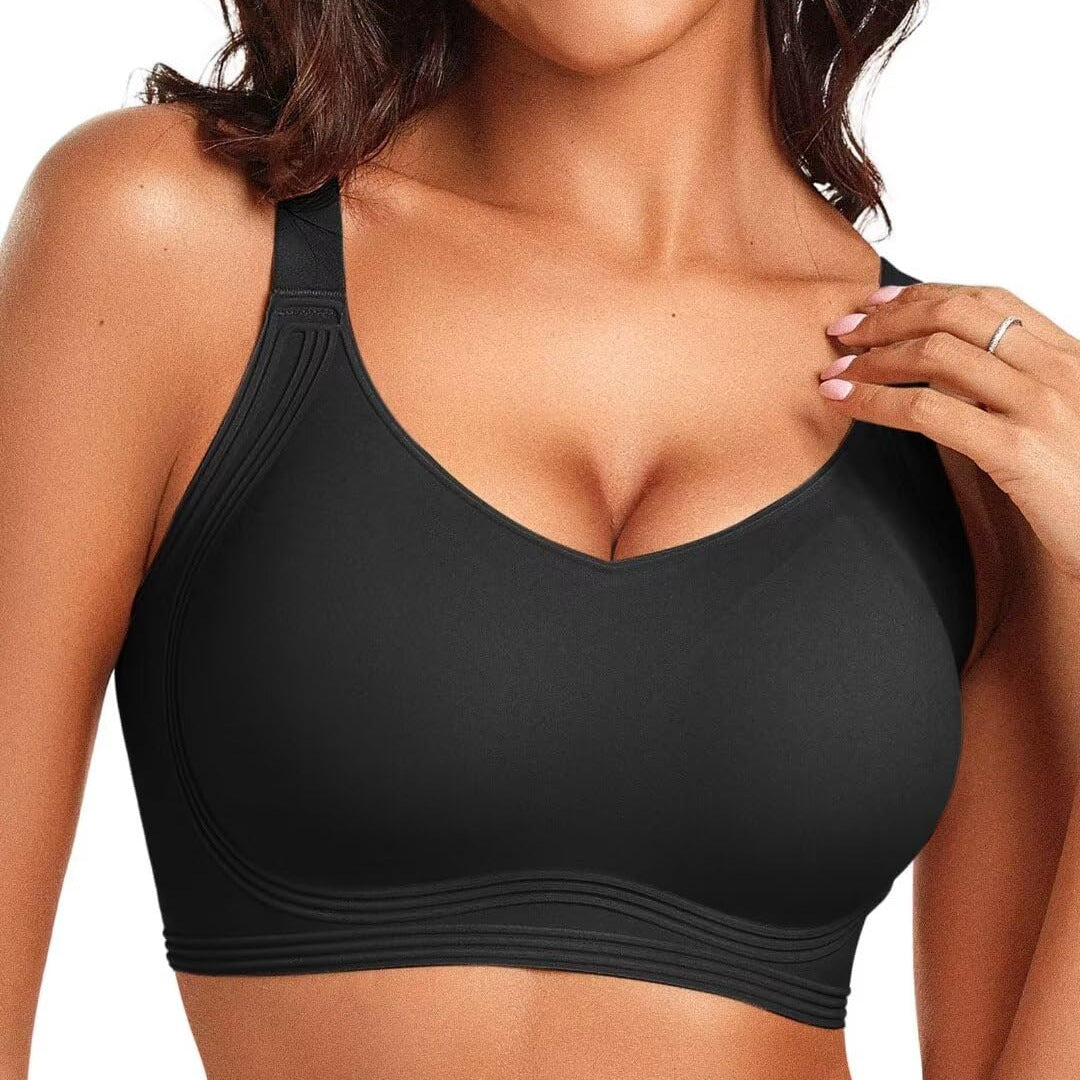 FREEDOMBEAUTY |OEAK Womens Seamless Push Up Bras No Underwire Full Coverage
