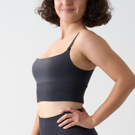 FreedomBeauty | Seamless Bra Fitness Running Shockproof Suspender Vest Yoga Seamless Sports Bra