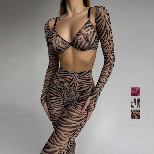 freedombeauty|Zebra pattern sexy underwear new zebra pattern sexy underwear fun kit