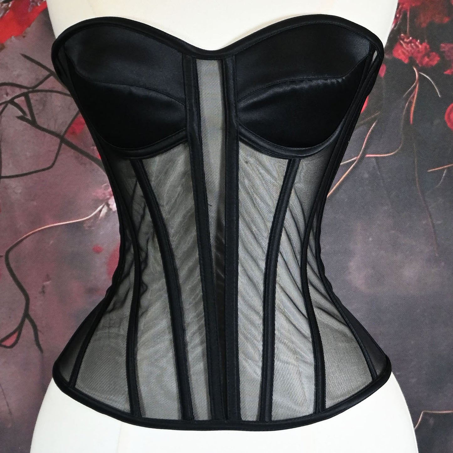 Freedombeauty | 7015 single yarn three-dimensional chest cup mesh bra wedding dress primer perspective cool bra