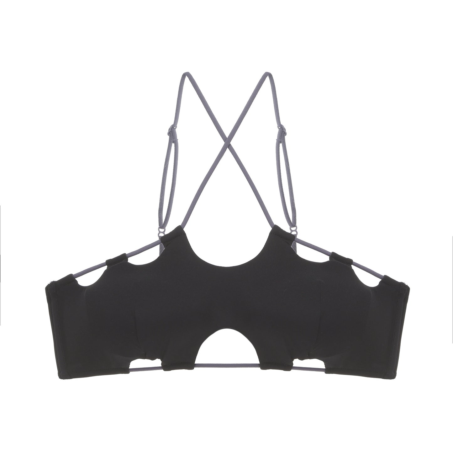 FREEDOMBEAUTY | Traceless neck cross small chest tube top underwear women's no steel ring breathable bra cover bikini swimsuit gathers thin styles