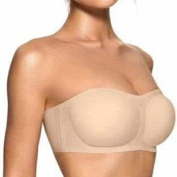 FREEDOMBEAUTY |OEAK Womens Strapless Bras Push Up Bandeau Bra Non Slip Wire