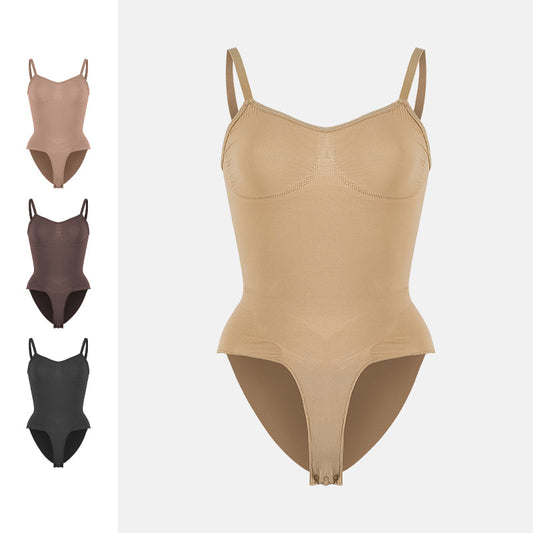 FreedomBeauty | Seamless Sclupt Brief Bodysuit High Strength Belly Tights Seamless Shapewear