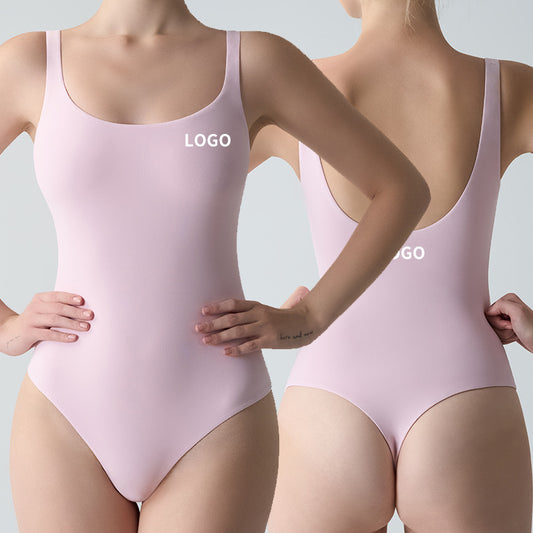 Freedombeauty | FITS EVERYBODY BODYSUIT light and tight belly U-shaped nude one-piece SK home beauty back one-piece