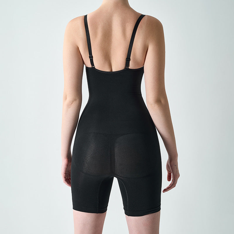 FreedomBeauty | Seamless Sculpting Bodysuit Belly Shapewear High Elasticity Seamless Hip Lift Flat Angle onesie