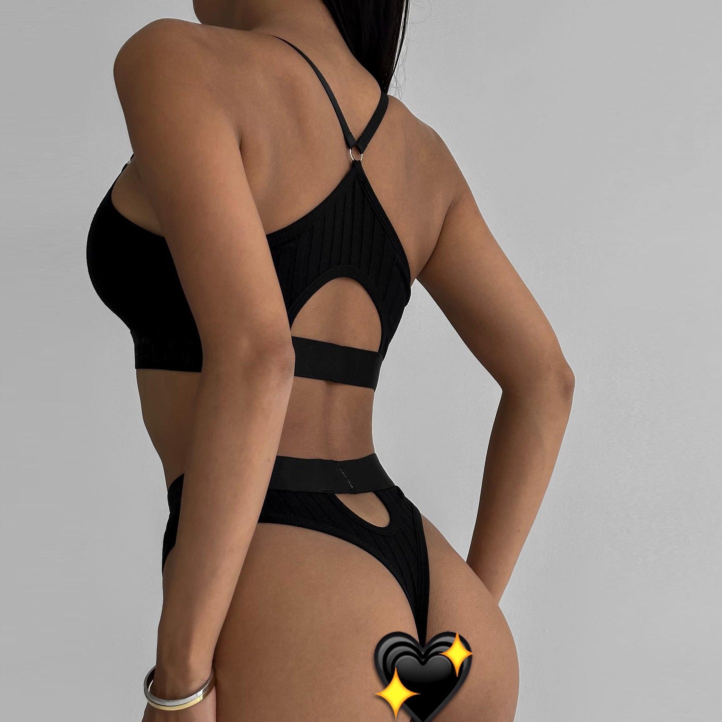 freedombeauty|Casual cute underwear hot-selling 2-piece underwear sexy set