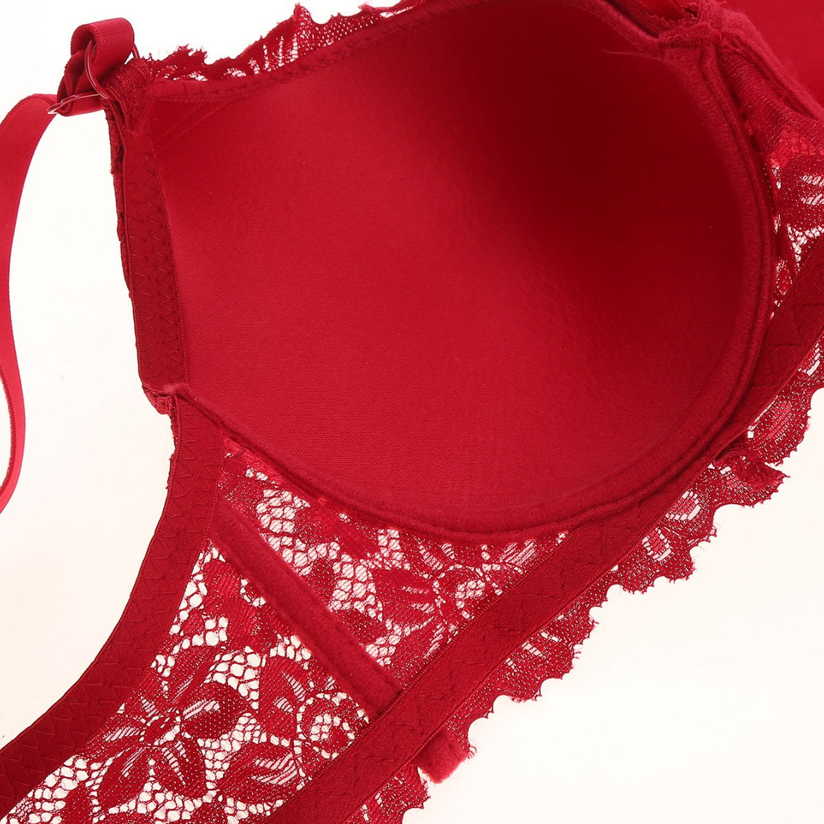 FREEDOMBEAUTY | Luxury Sexy Women's Lace Bra Set French Lace Underwear Panties Gathering Comfortable Lace Hook