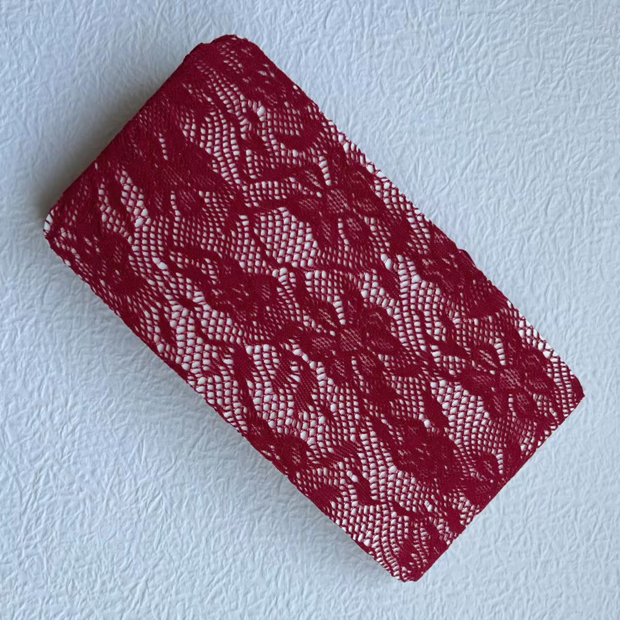 FREEDOMBEAUTY | Spring/Summer 2024 New Vintage French Flower Rose Bouquet Coffee Mesh Socks Jacquard Pantyhose Hollow Brown