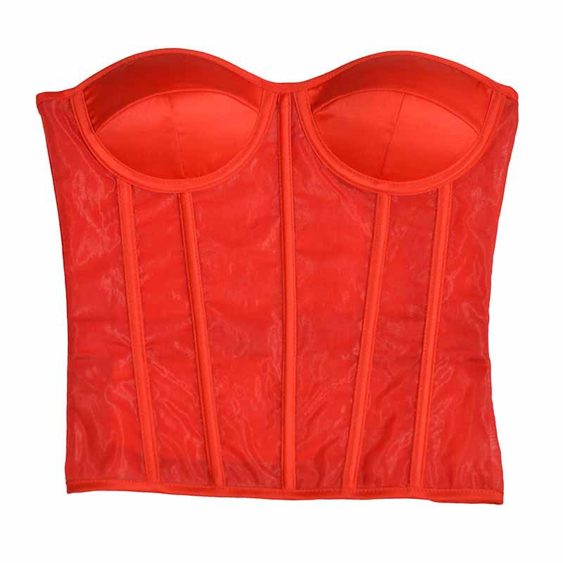 Freedombeauty | 707 breast cup mesh bra wedding dress base perspective cool