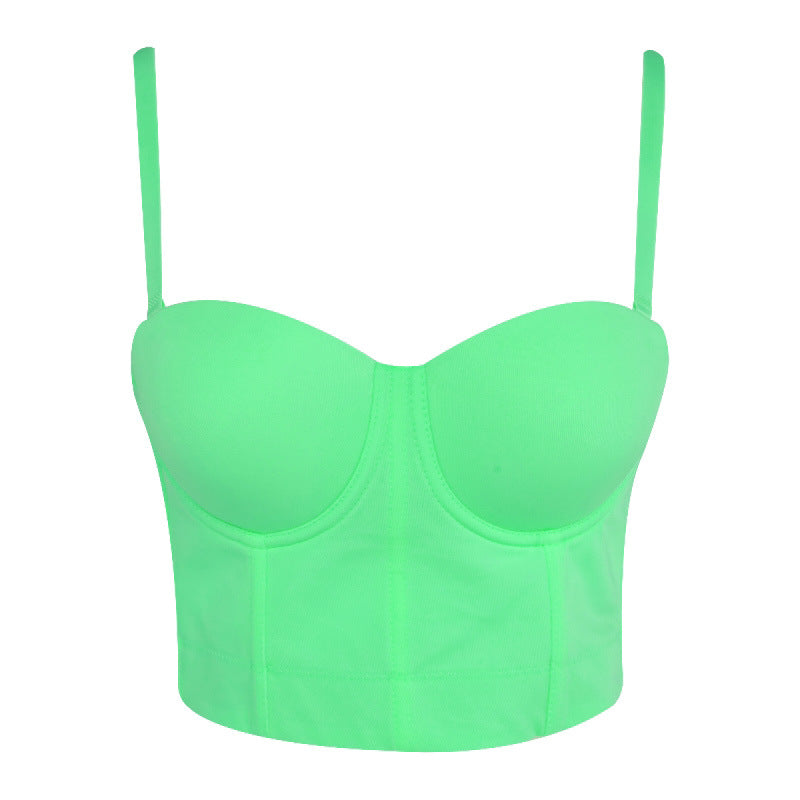 freedombeauty｜Hot Sale Small Suspender Tube Top Removable Shoulder Strap Shaping Bra DB081