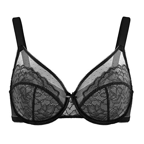 Freedombeauty | Popular Sexy Lace Bra Women's Amazon Foreign Trade Large Size Underwear European and American Mesh Gathering Bra Manufacturer