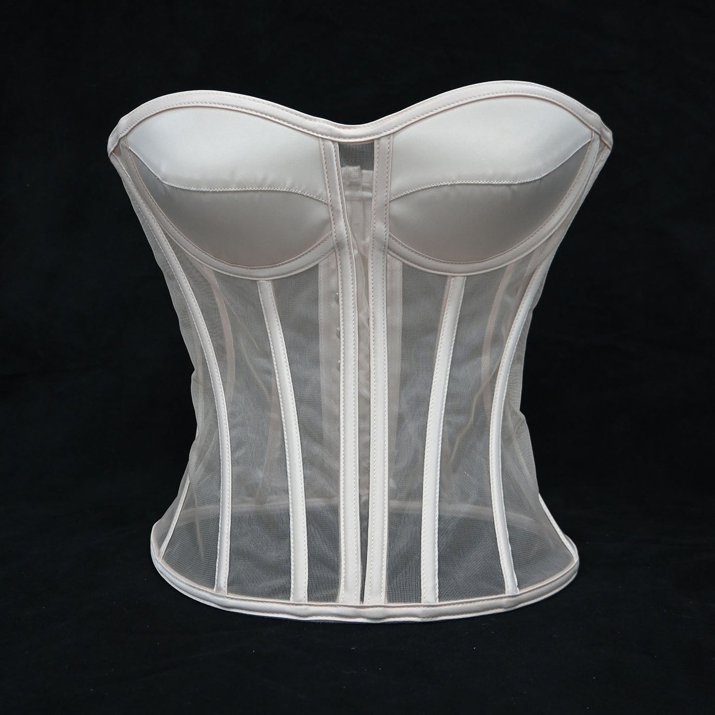 Freedombeauty | 7015 single yarn three-dimensional chest cup mesh bra wedding dress primer perspective cool bra
