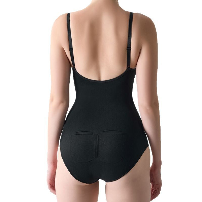 FreedomBeauty | Seamless Sclupt Brief Bodysuit High Strength Belly Tights Seamless Shapewear