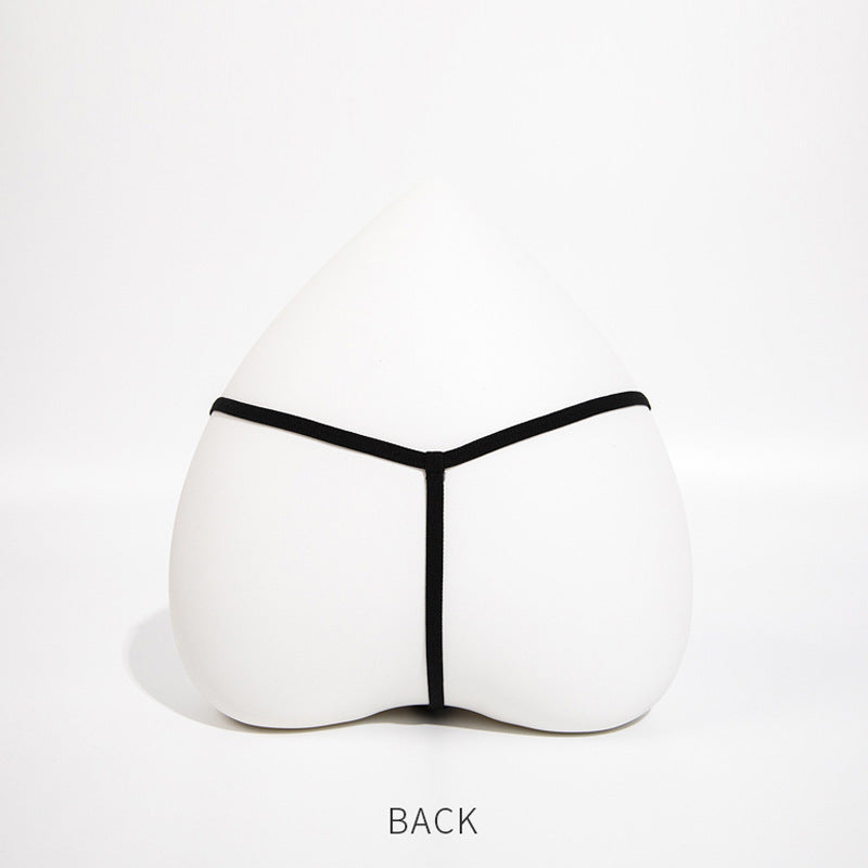 FREEDOMBEAUTY | Amazon hot-selling sexy thong women, one thread thin strap seamless t pants lace mesh sati flower panties