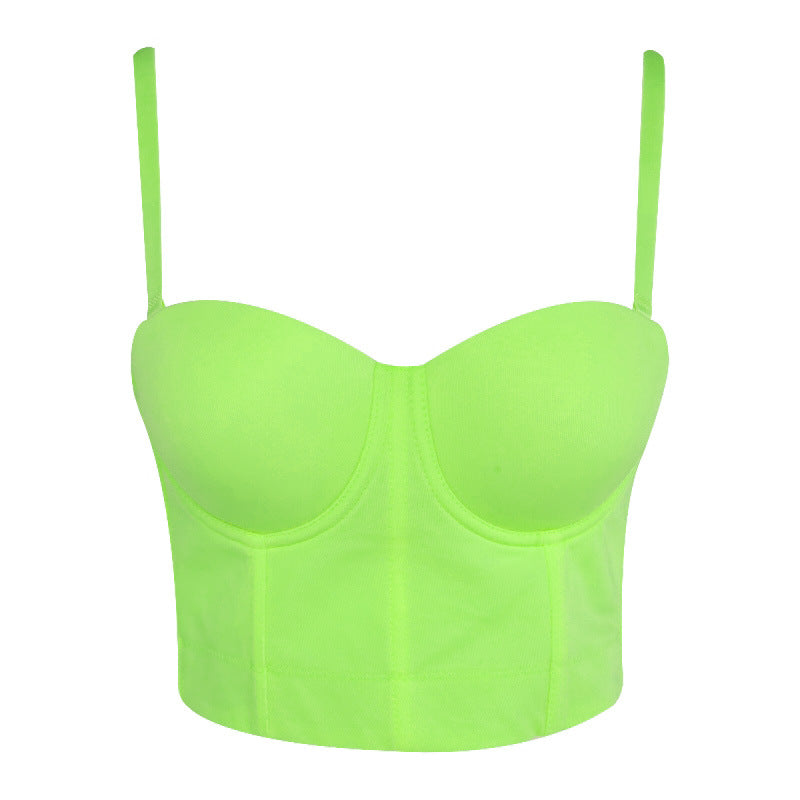 freedombeauty｜Hot Sale Small Suspender Tube Top Removable Shoulder Strap Shaping Bra DB081