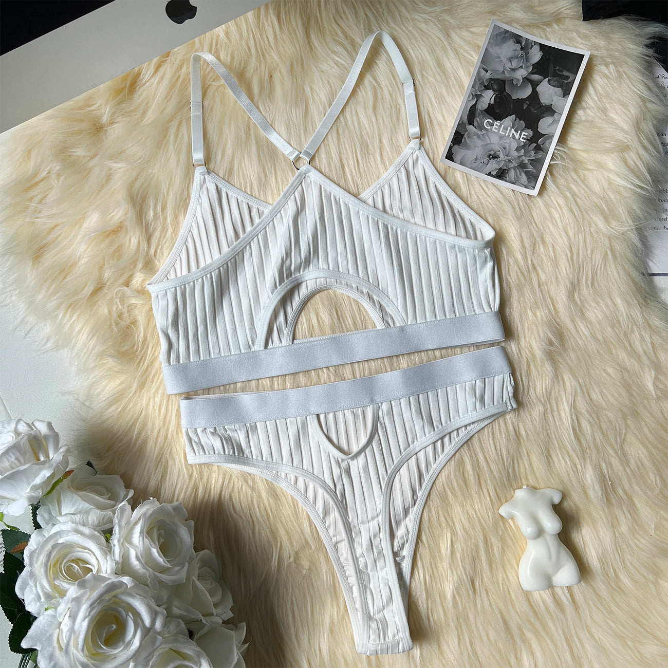 freedombeauty|Casual cute underwear hot-selling 2-piece underwear sexy set