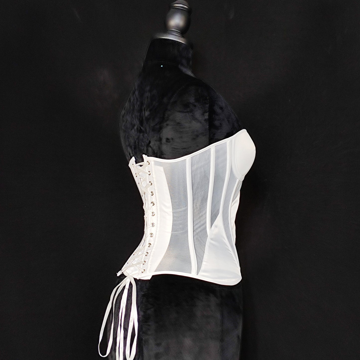 Freedombeauty | 759 breast cup mesh bra wedding dress base perspective cool