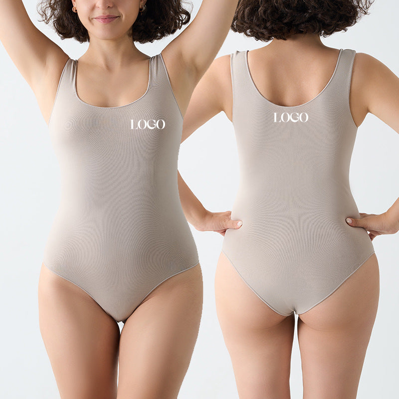 FreedomBeauty | Seamless Bodysuit Seamless Jumpsuit Women's Hip Lift Sexy Body High Elastic Jumpsuit Women's