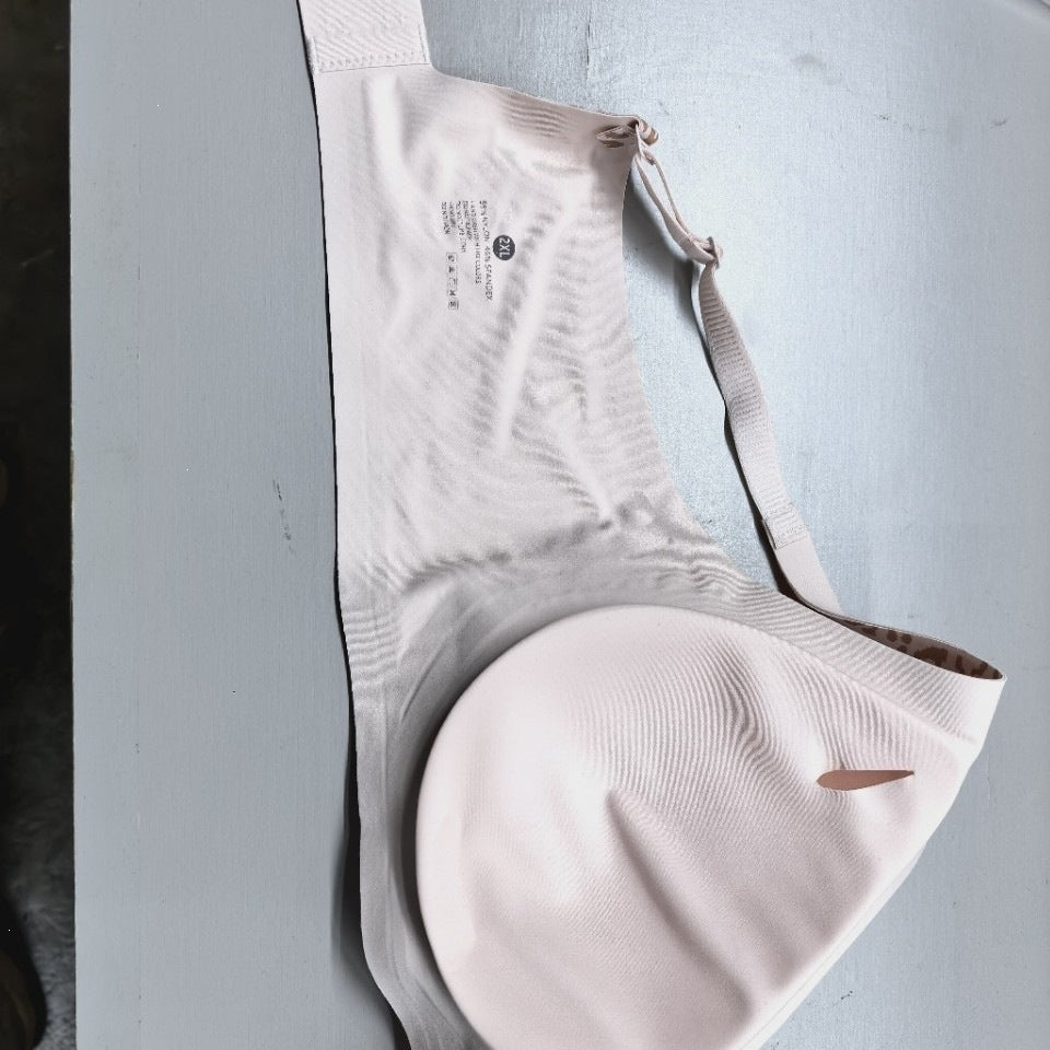 FREEDOMBEAUTY | European and American cross-border popular new underwear, gather seamless bras for daily natural wear, soft support jelly brush glue