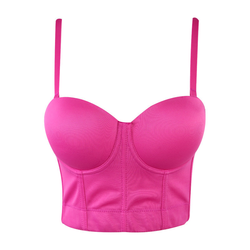 freedombeauty｜Hot Sale Small Suspender Tube Top Removable Shoulder Strap Shaping Bra DB081
