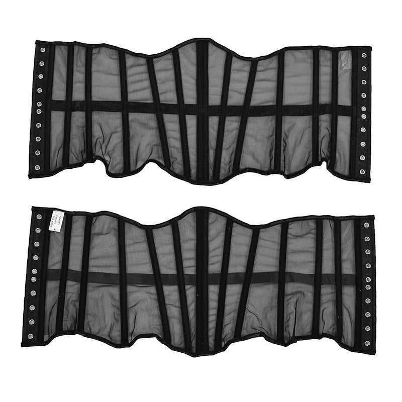 Freedombeauty | 21153-16 Bone Medium and Long 27cm Summer Mesh Thin Fish Bone Bundle Waist Breathable Waist Seal