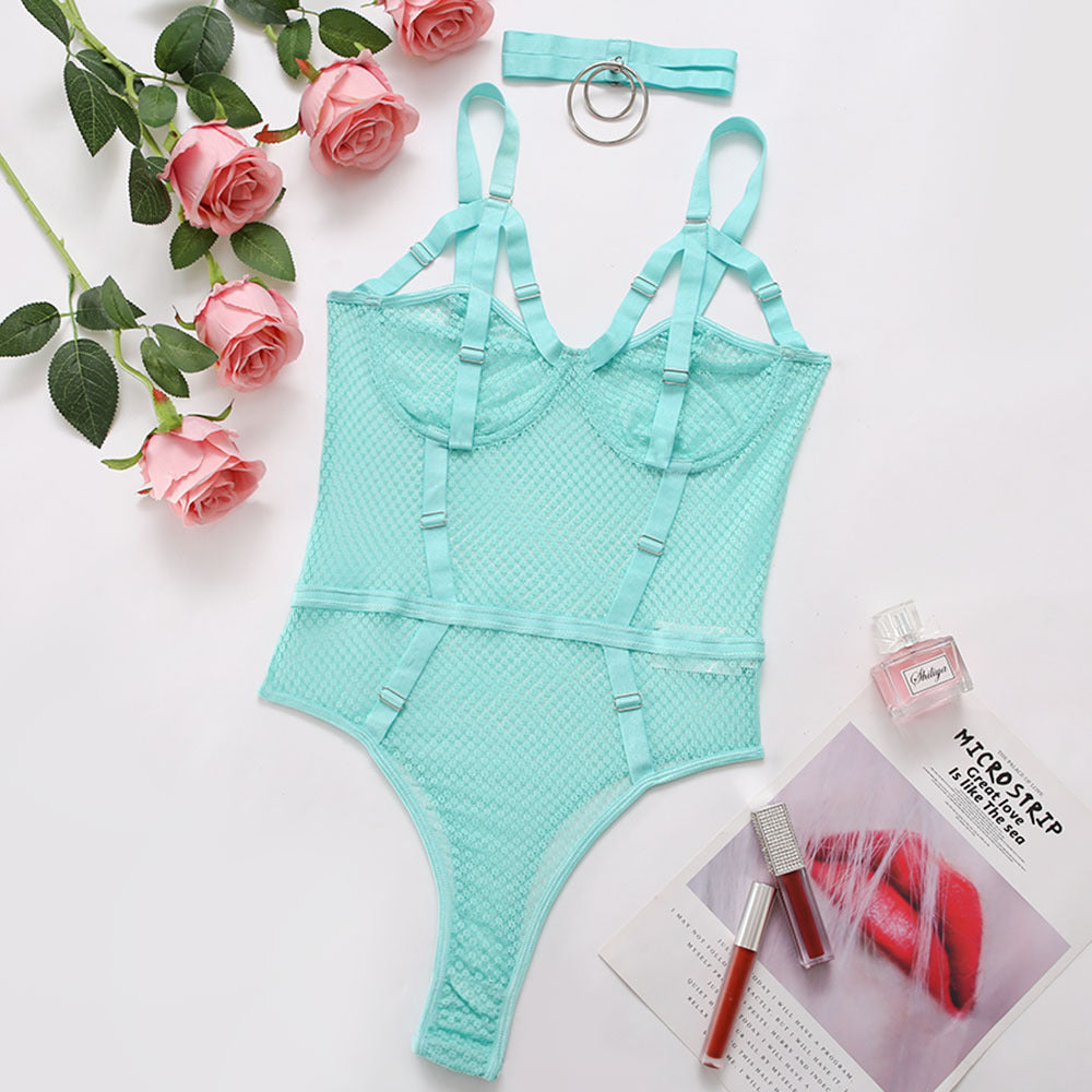 Freedombeauty | New perspective body sculpting seductive sexy lace mesh sex  bodysuit 21548