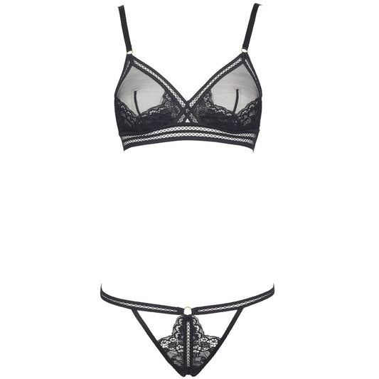 FREEDOMBEAUTY | FQ2733T209T210 thong female American ins hot bikini low waist lace sexy thin seduction t