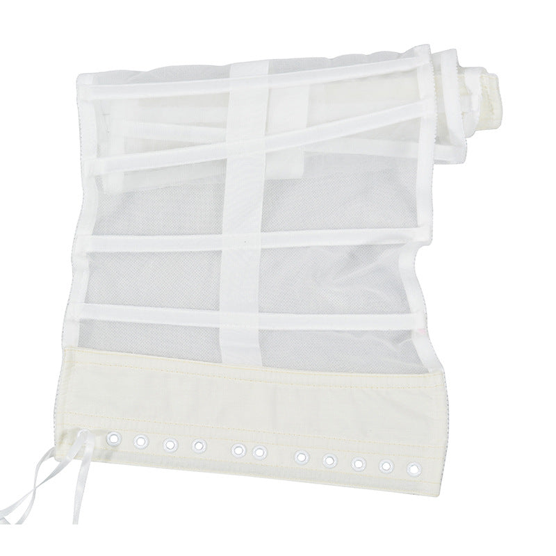 Freedombeauty | 2401 Steel Bone Medium and Long 25cm Summer Cool and Breathable Mesh Thin Fish Bone Girdle Breathable Waist Seal