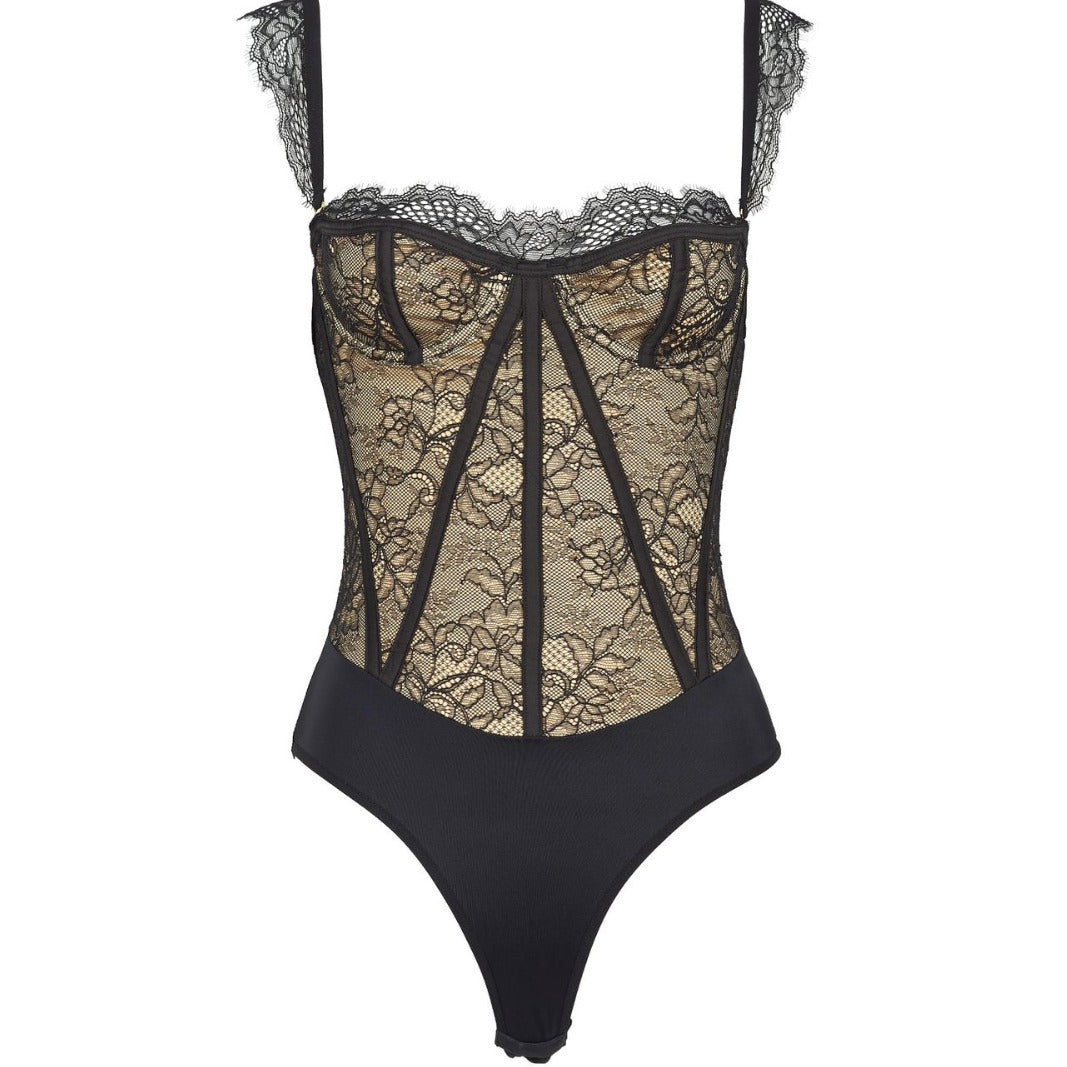 Freedombeauty | FQ2713house of cb lash lace corset, fashion heart tank top, shapewear onesie