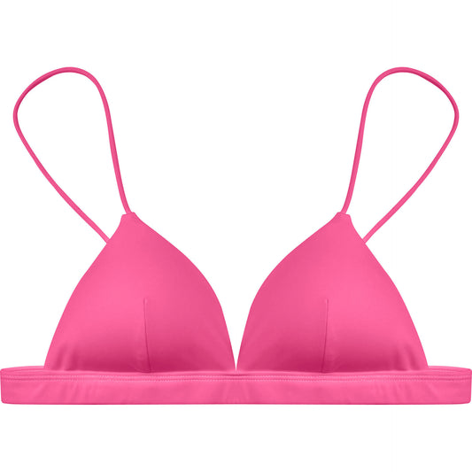 FREEDOMBEAUTY | 810 European and American sexy triangle cup summer doba saddle quick-drying swimsuit bikini small chest French back bra