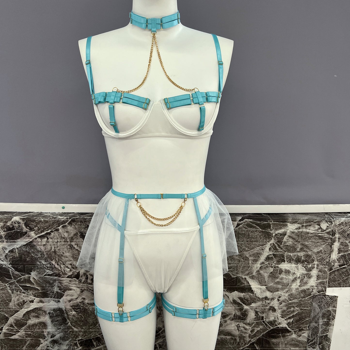 freedombeauty|Digital AliExpress Sexy New Chain Women's Fashion Sexy Sex Bands Complex Heavy Craft Underwear