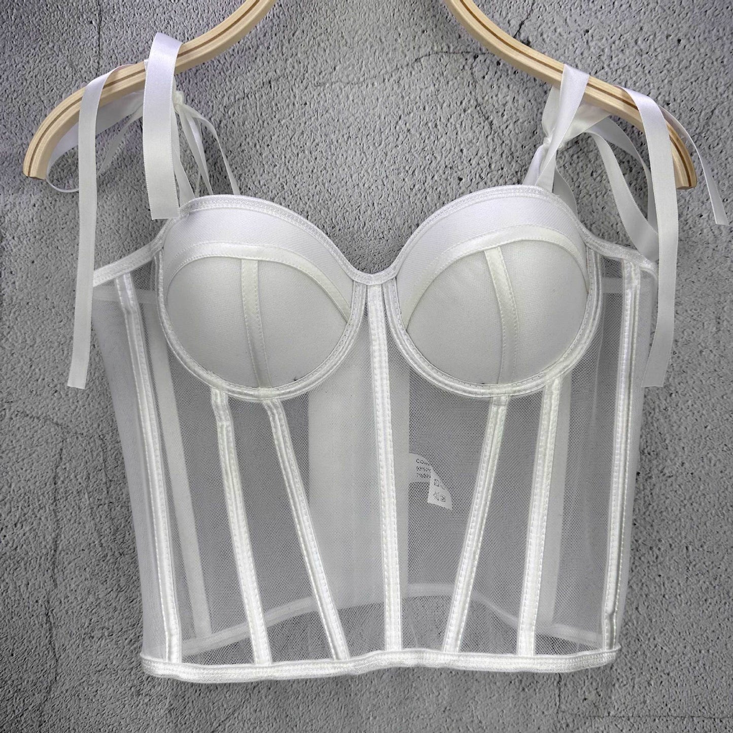 FREEDOMBEAUTY | French sweet babes wear straps, tube top, sling vest for women inside and outside, sexy fishbone waist top