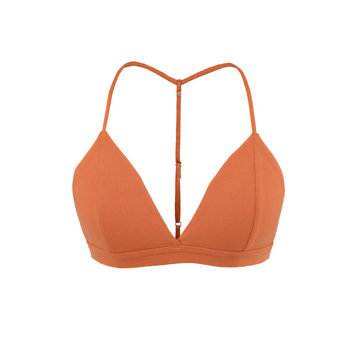 FREEDOMBEAUTY | Underwear women's thin summer girl thin shoulder strap small chest French beautiful back sexy tube top triangle cup no steel ring bra