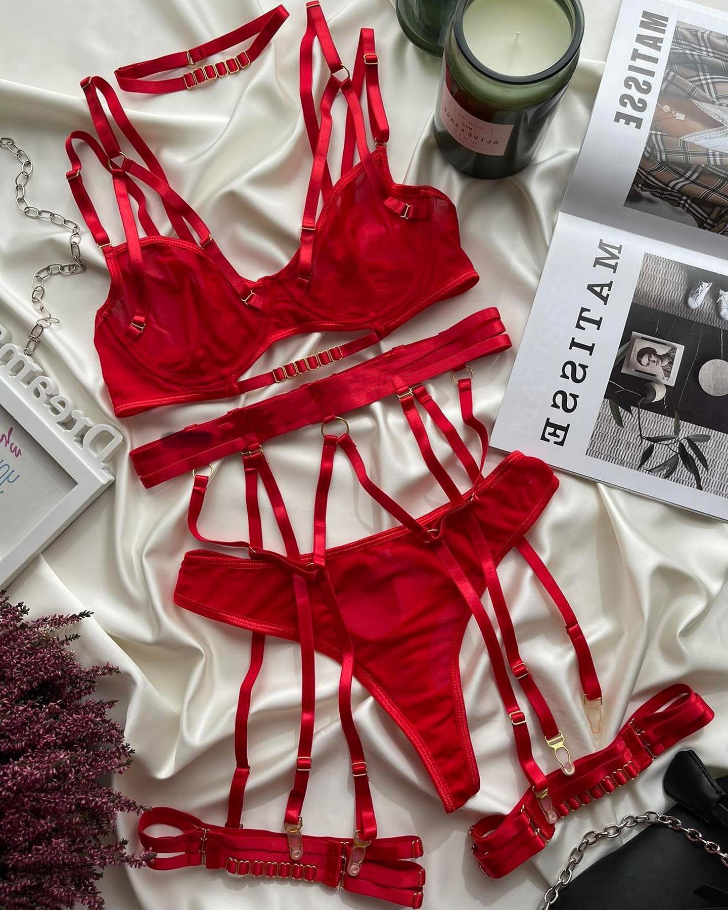 freedombeauty|Sex Underwear Set Sexy Underwear Sex Kit