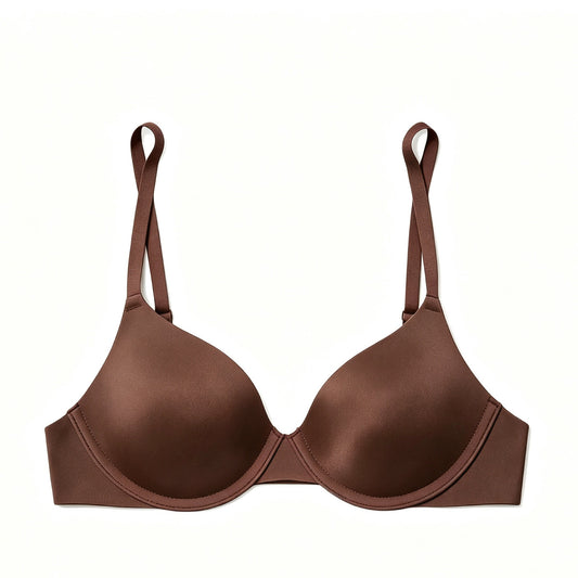 FREEDOMBEAUTY | Traceless underwear women's PUSH-UP big chest soft steel ring upper support disc chest gathering bra cover