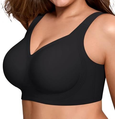 FREEDOMBEAUTY | Solid color pull-up soft three-dimensional bra, beautiful back underwear, soft support, comfortable and breathable jelly bra