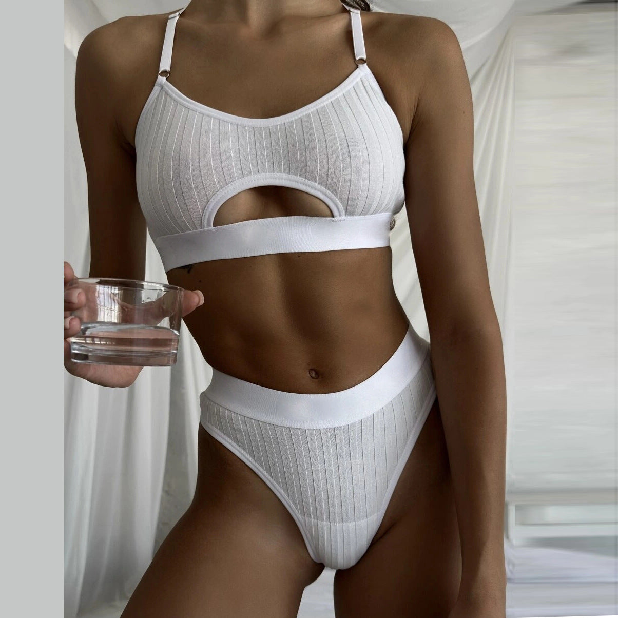 freedombeauty|Casual cute underwear hot-selling 2-piece underwear sexy set