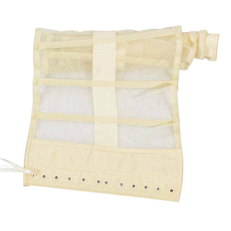 Freedombeauty | 2401 Steel Bone Medium and Long 25cm Summer Cool and Breathable Mesh Thin Fish Bone Girdle Breathable Waist Seal