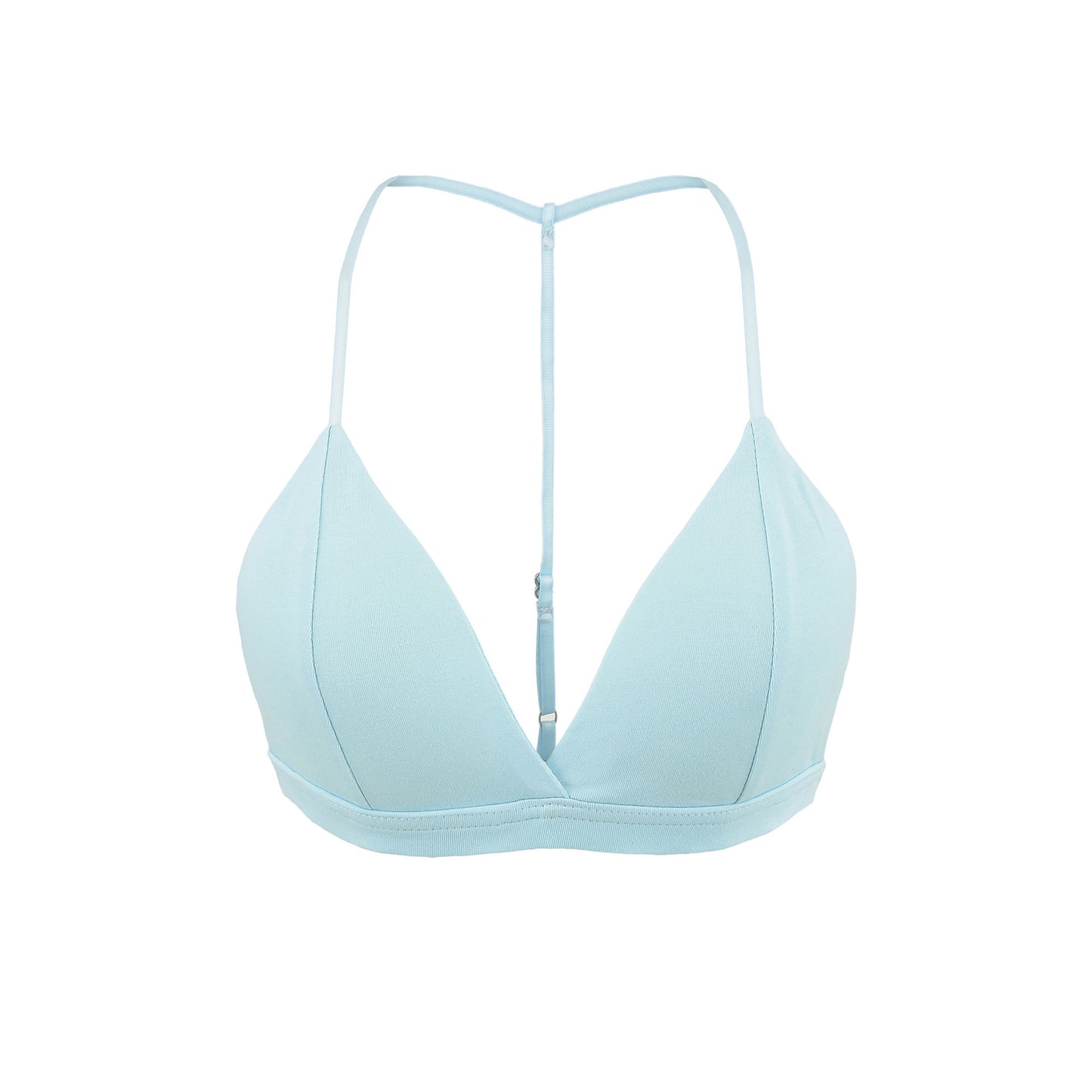 FREEDOMBEAUTY | Underwear women's thin summer girl thin shoulder strap small chest French beautiful back sexy tube top triangle cup no steel ring bra