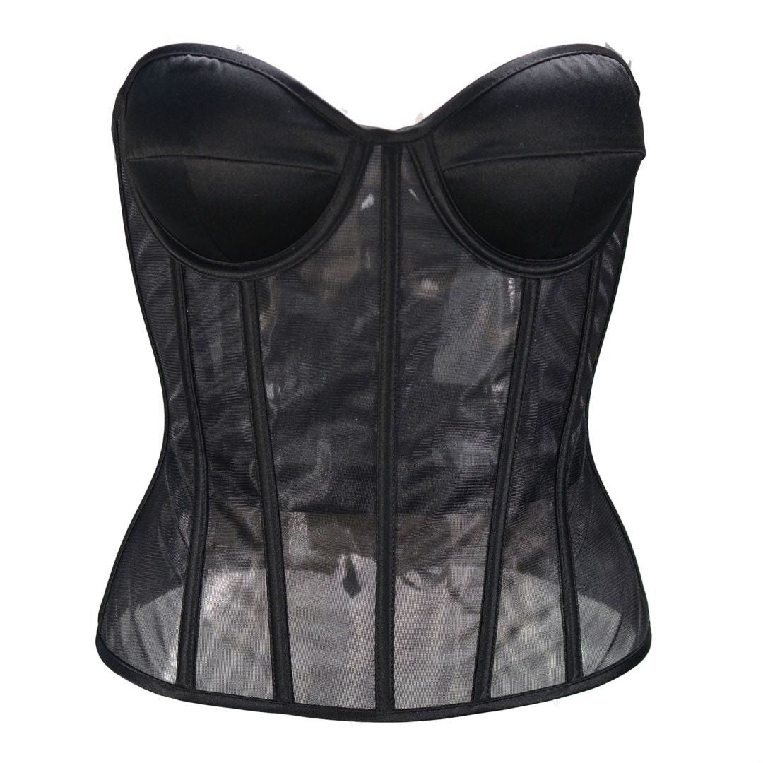 Freedombeauty | 707 breast cup mesh bra wedding dress base perspective cool