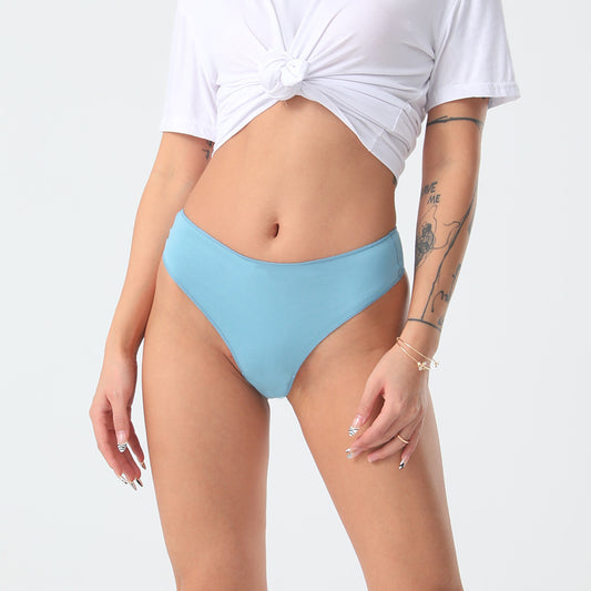 Freedombeauty | Solid Color T-Back 204 Women's Underwear Thong Sexy Loose Pure Cotton Comfortable Low Waist Panties European Size