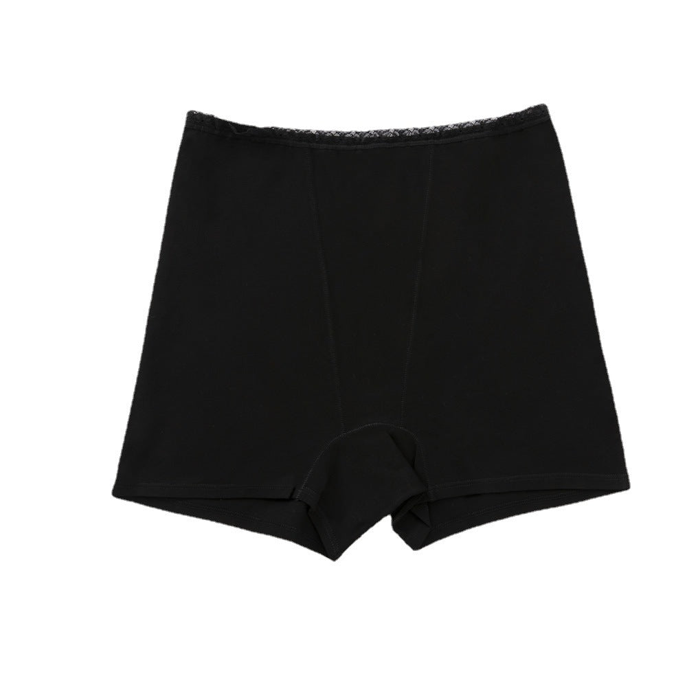 Freedombeauty | European and American plus Size Cotton Women's Underwear 40 Combed Cotton Boxers Comfortable Safety Pants Anti-Exposure Bottom Shorts