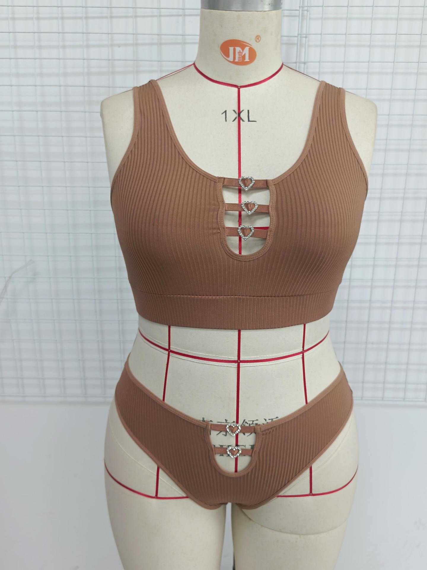Freedombeauty | Slip plus Size Sexy Lingerie Suit New Gathering Bra Sexy Lingerie in Stock plus Size