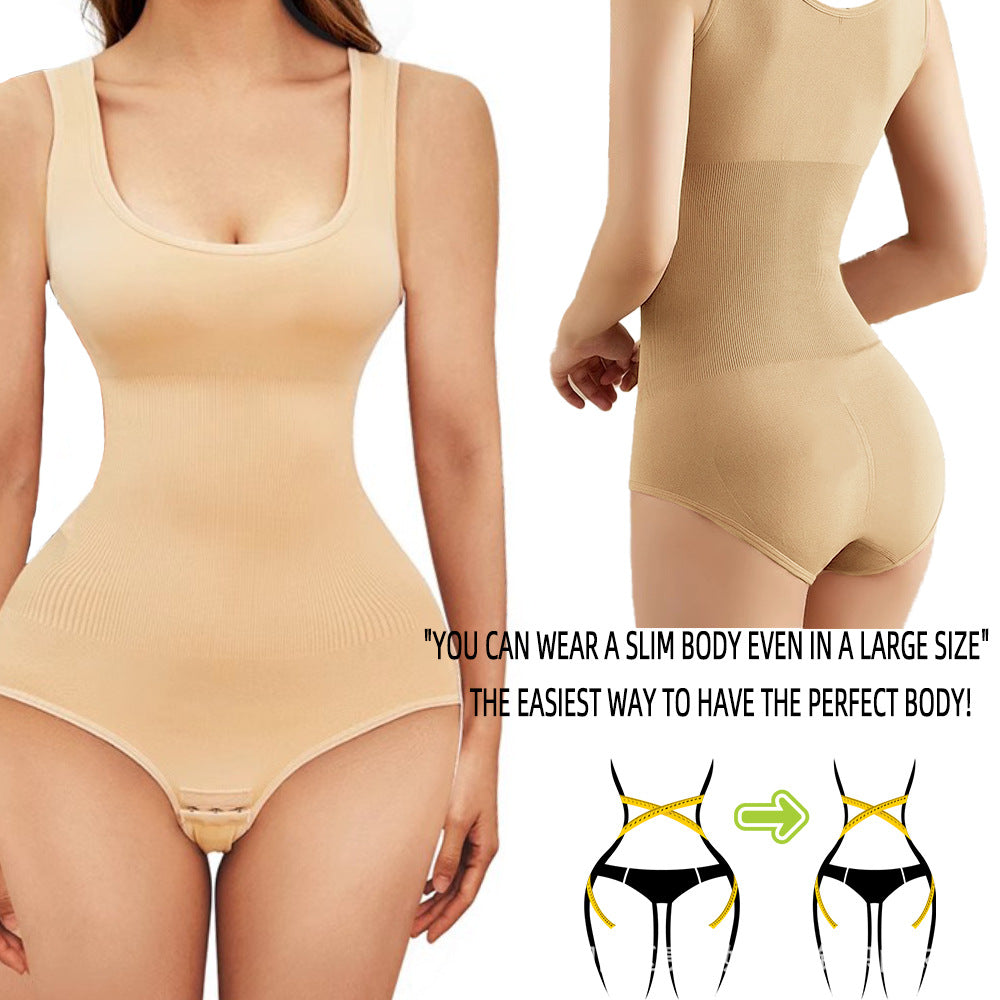 freedombeauty|Seamless Pants Shapewear Butt Lifter Tight Abdomen Control Bodysuit European and American Underwear High Elasticity Strap Plus Size