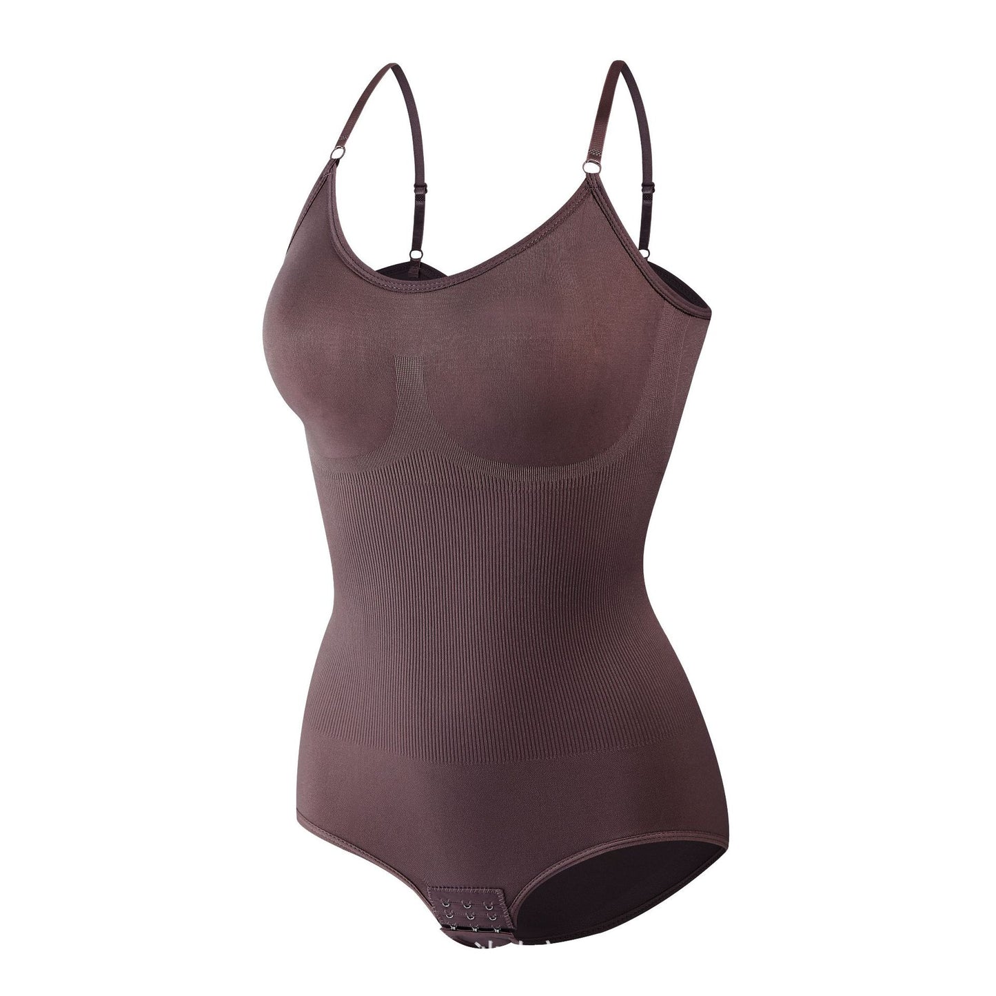 freedombeauty|Hot Sale Women's Shapewear Bodysuit Abdomen Control Hip Lift Strap Chest Support Body Shaper Corset Button Triangle Briefs