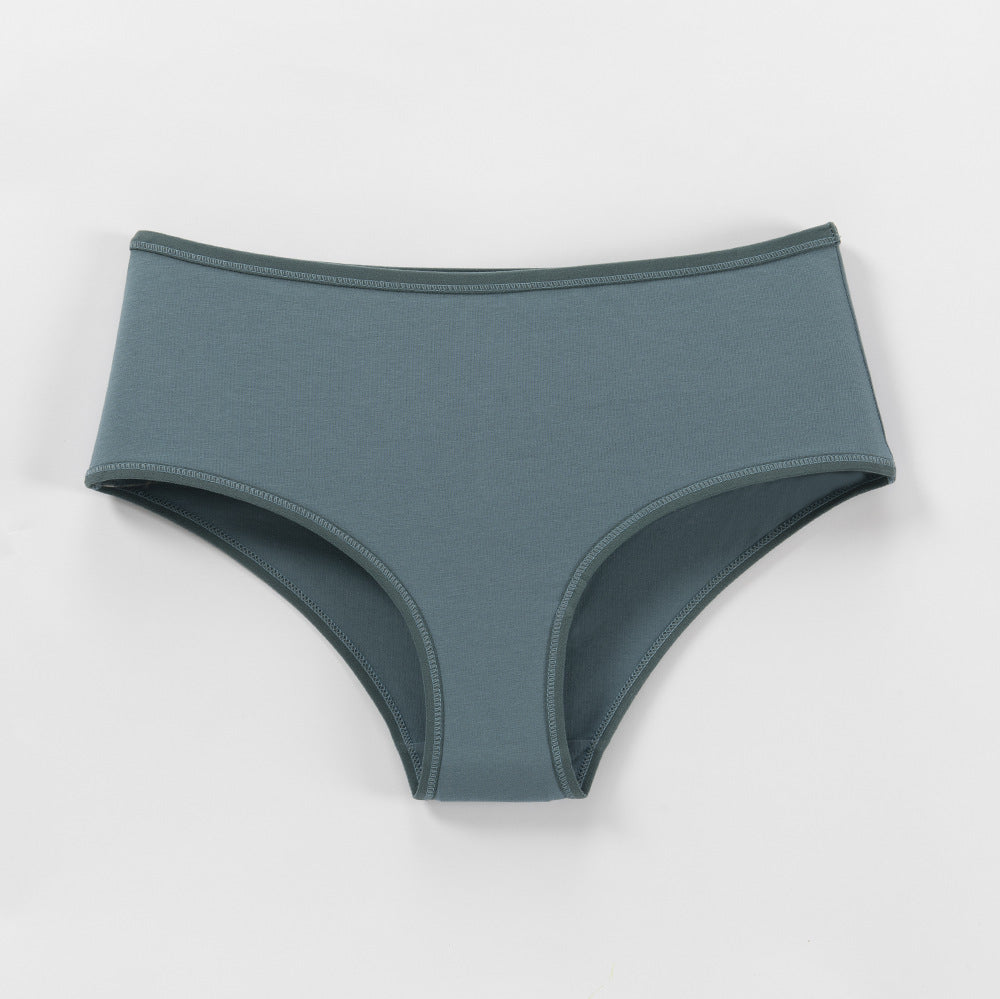 Freedombeauty | European Version Large Size Ladies' Underwear 150.00kg plus-Sized plus-Sized Non-Wear Leg Breathable Comfortable Pure Cotton Briefs in Stock