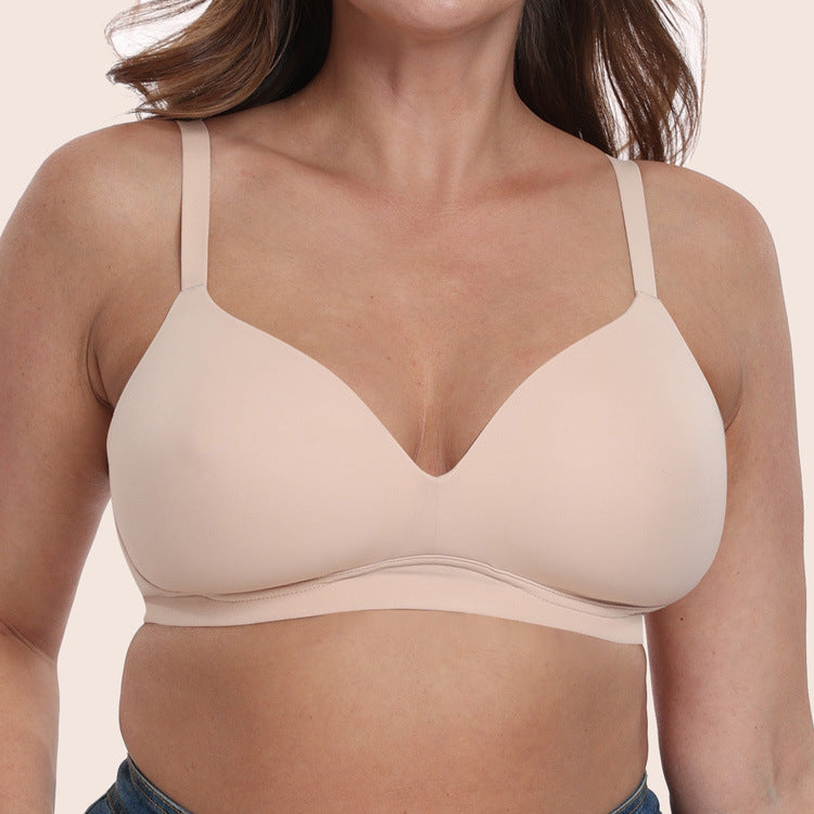 Freedombeauty | Thin Cup Seamless Basic Style Slimming Versatile Wireless Smooth Bra Underwear T-shirt 70-95abcdef